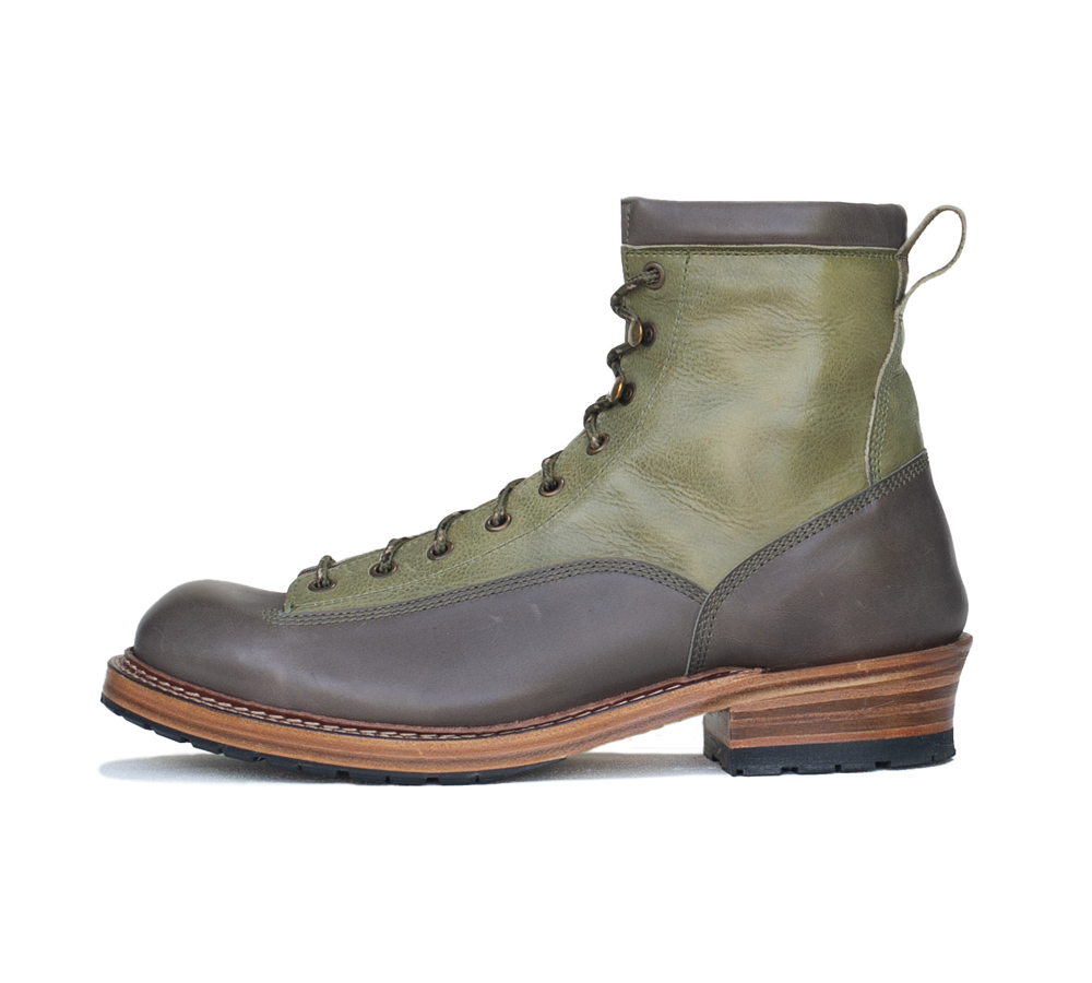 sandmanncraft-boots-globemaster-olive-grey-side
